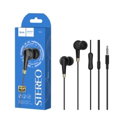Hoco Wired Earphones M58 with Microphone 3.5MM 1.2m Black Hoco Wired Earphones M58 with Microphone 3.5MM 1.2m Black